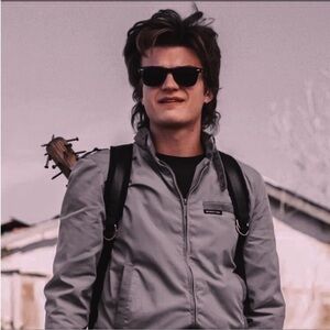 Vintage Members Only jacket Light blue Size 46 = Size L / XL